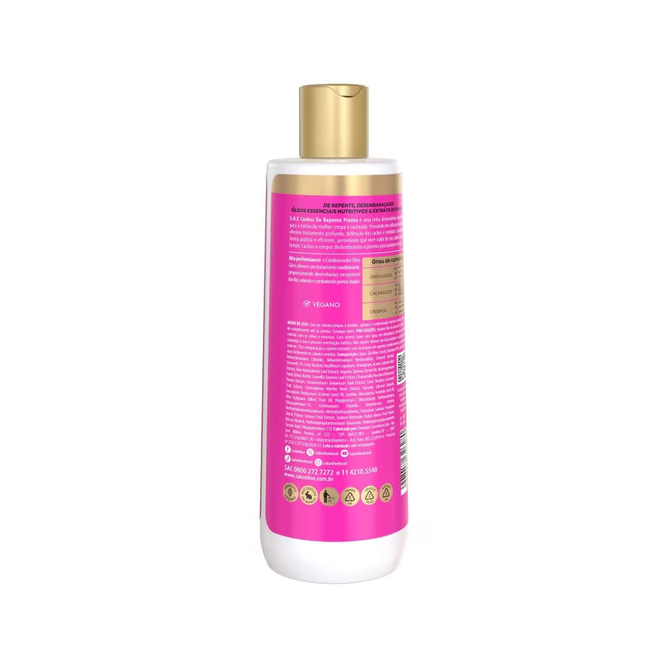 Condicionador De Repente Pronta Salon Line 500ml – imagem 2