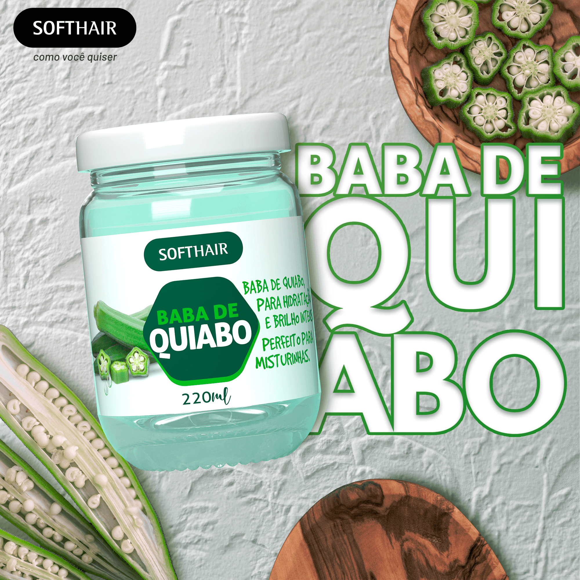 Baba de Quiabo - Softhair – imagem 2