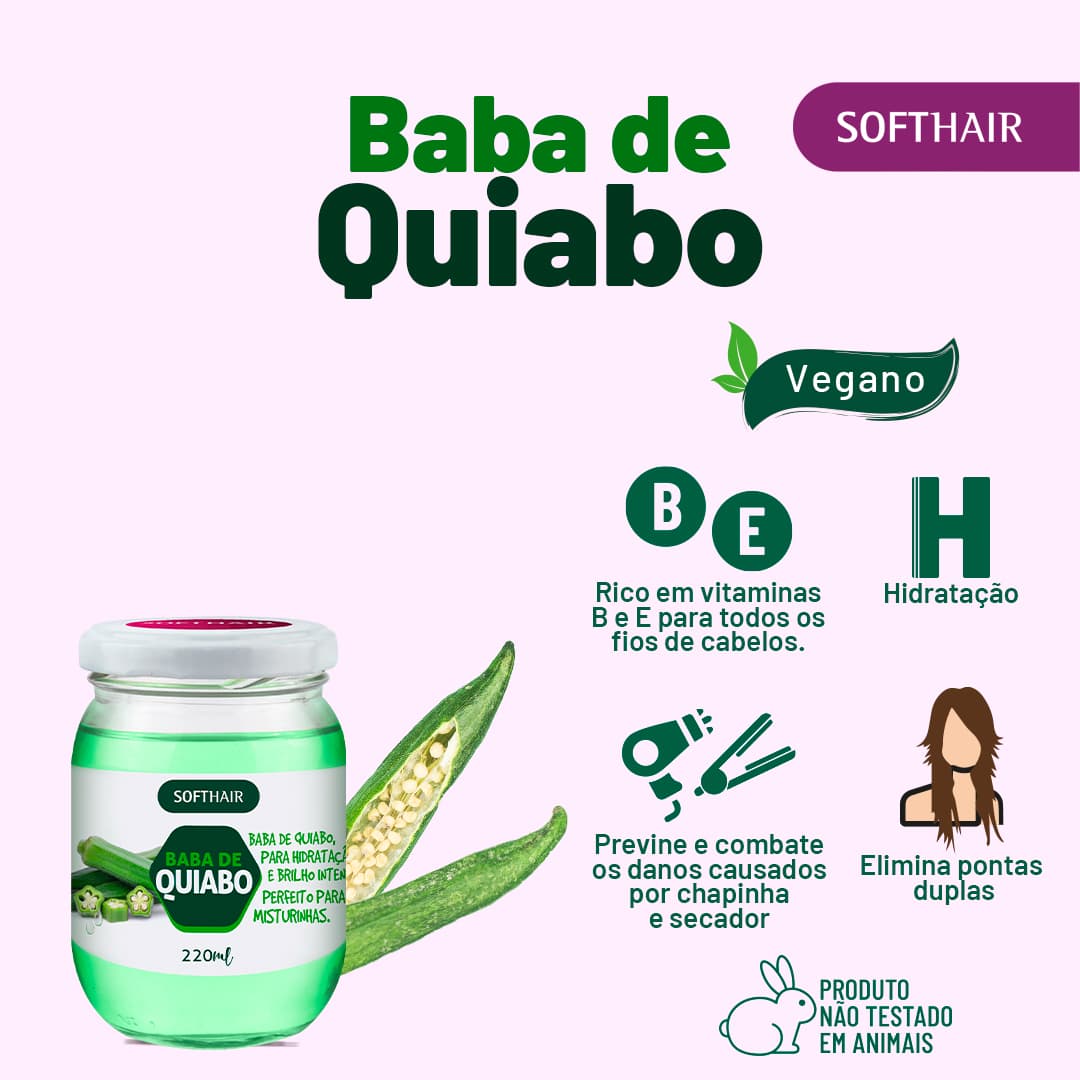 Baba de Quiabo - Softhair – imagem 3