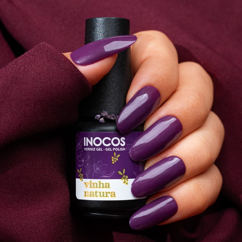 Vinha Verniz Gel Natura Lovers Wine 15ML - Inocos – imagem 2