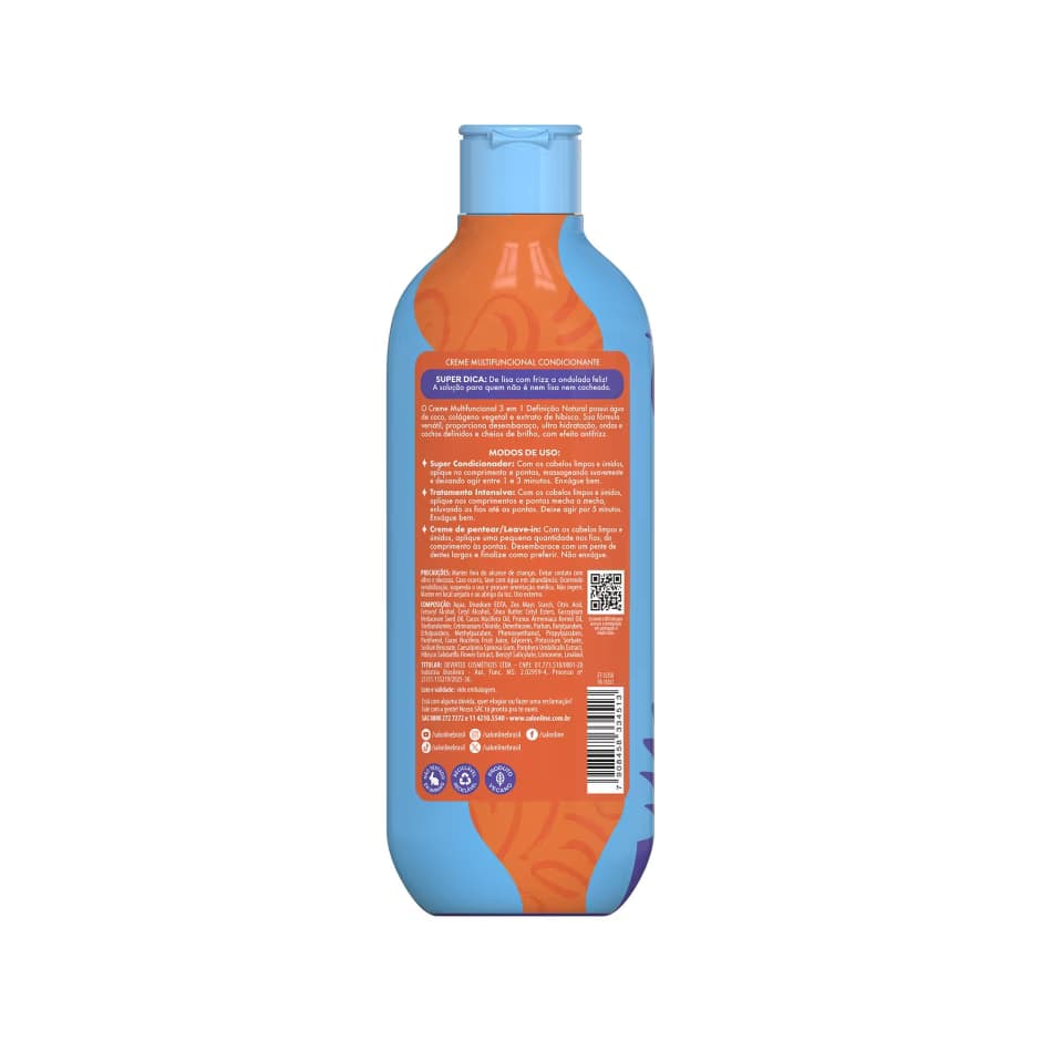 Kit Definição Natural Salon Line (Shampoo 300ml + Creme Multifuncional 300ml) – imagem 2