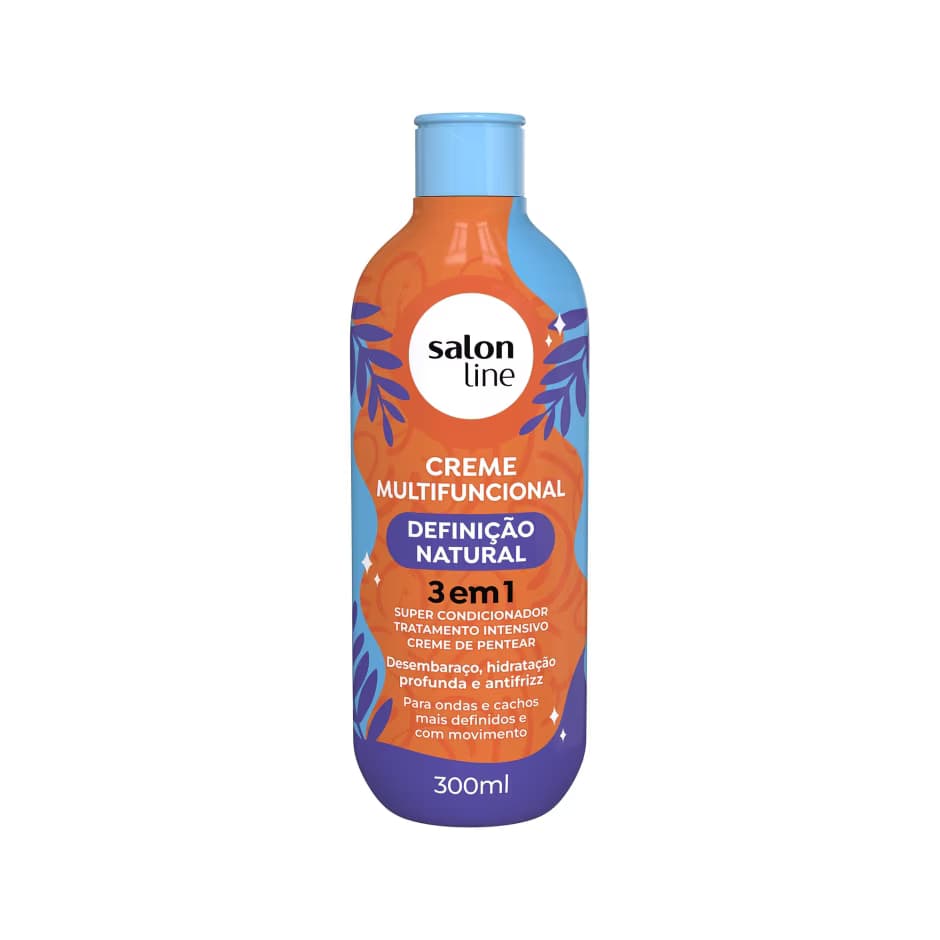 Kit Definição Natural Salon Line (Shampoo 300ml + Creme Multifuncional 300ml) – imagem 3