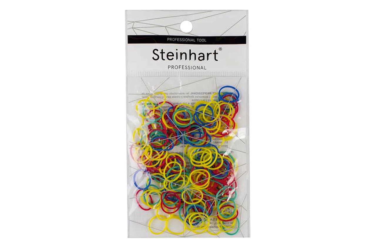 Steinhart Elásticos De Cabelo Em Borracha Colorido 10 gramas