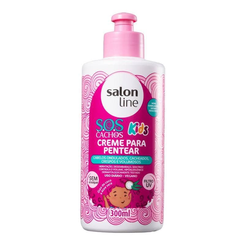 Creme De Pentear Kids Hidratação Sos Cachos 300ml - Salon Line