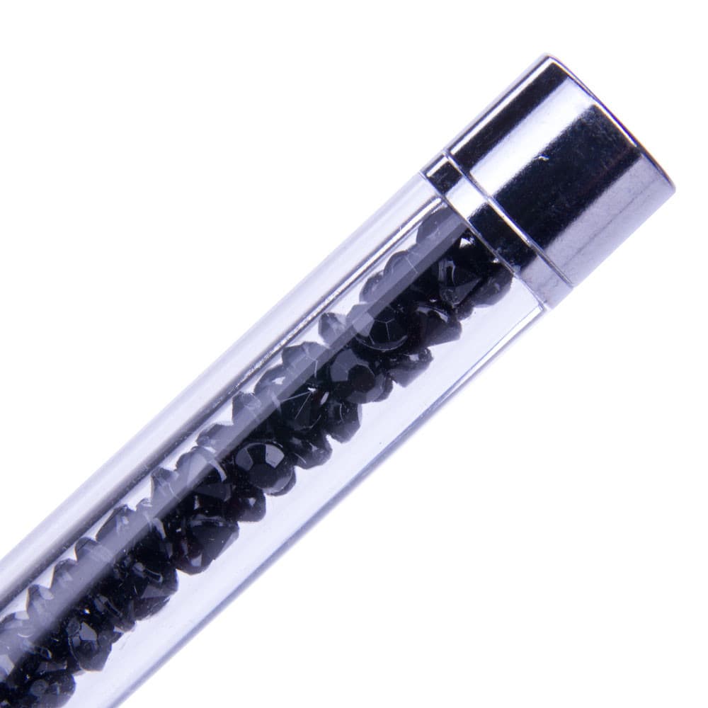 Pincel De Gel Preto E Acrílico Com Zircônia Nº6 – imagem 4
