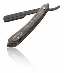 Navalha Cabo Madeira Preto The Barber