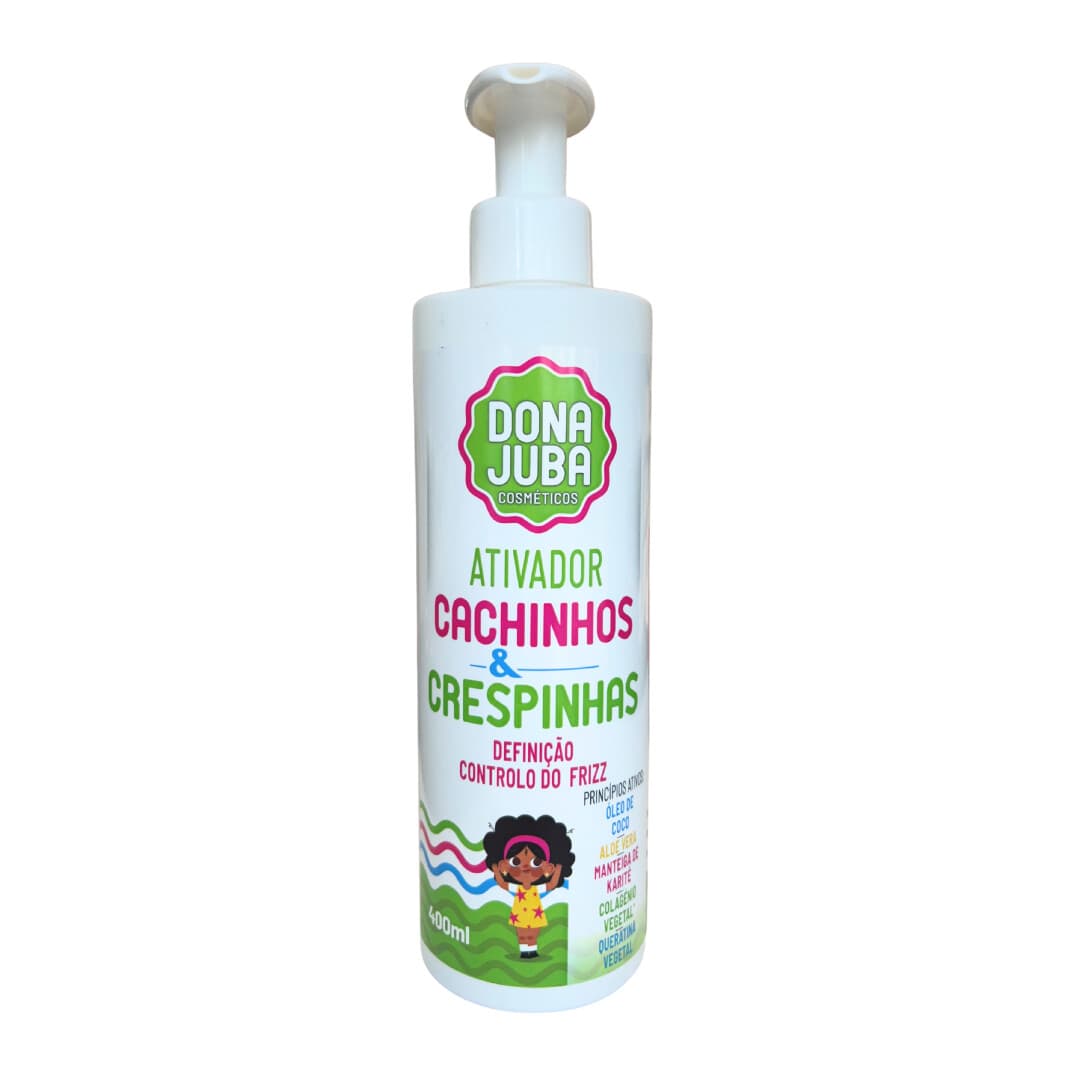 DONA JUBA ATIVADOR KIDS CACHINHOS E CRESPINHAS 400ML