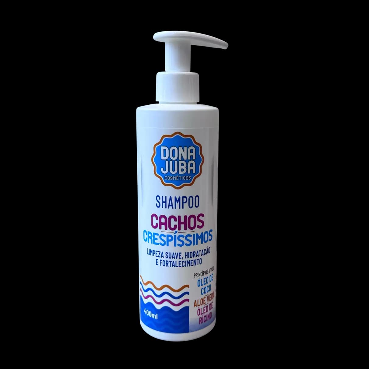 Shampoo Cachos Crespíssimos 400ml - Dona Juba