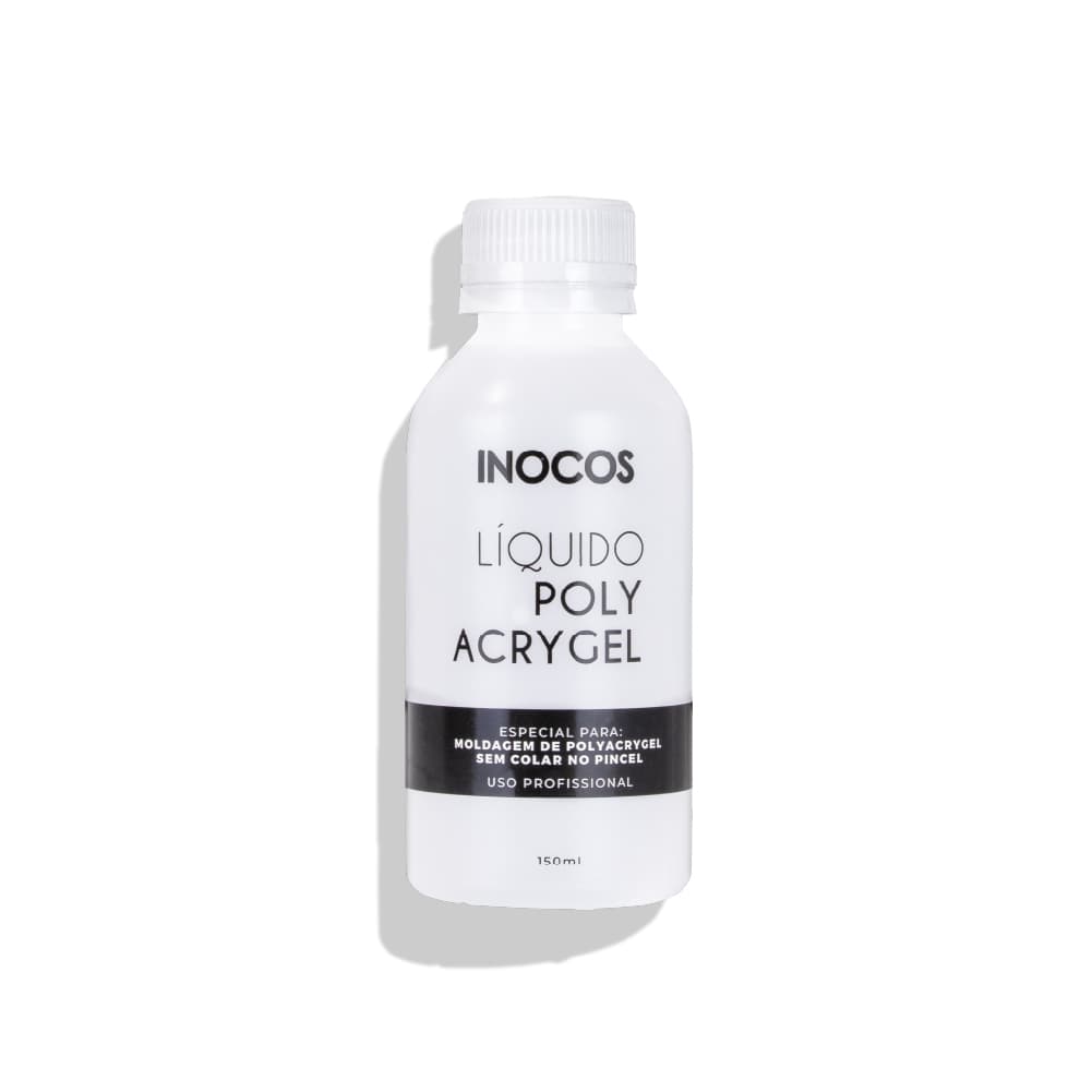 Líquido Para Pincéis Polyacrygel 150ml Inocos
