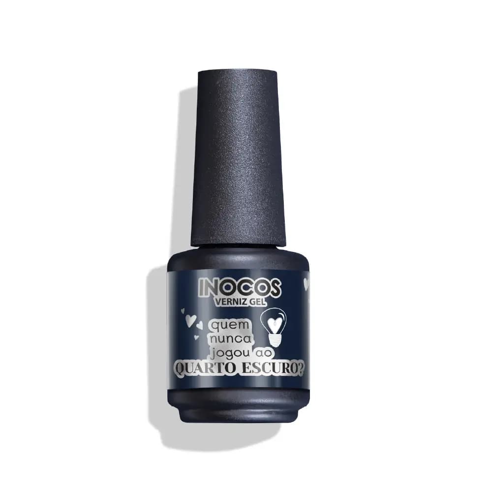 Verniz Gel Quem Nunca Jogou Ao Quarto Escuro 15ml Inocos