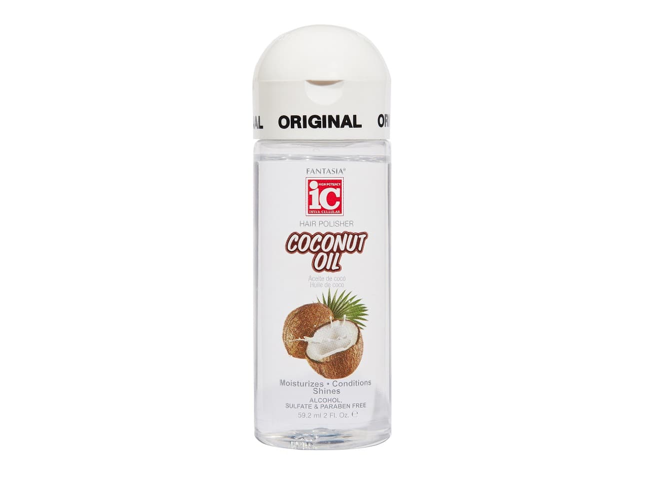 IC COCONUT OIL 2 OZ