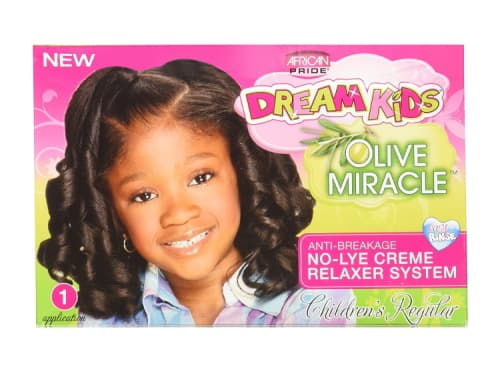 Ap Dreams Kids Olive Miracle Relaxer Kit Regular – imagem 2