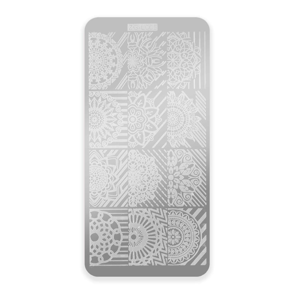 Placa Para Carimbos Zg-l005