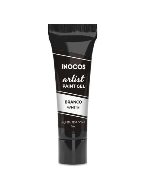Paint Gel Artist Branco 5ml Inocos