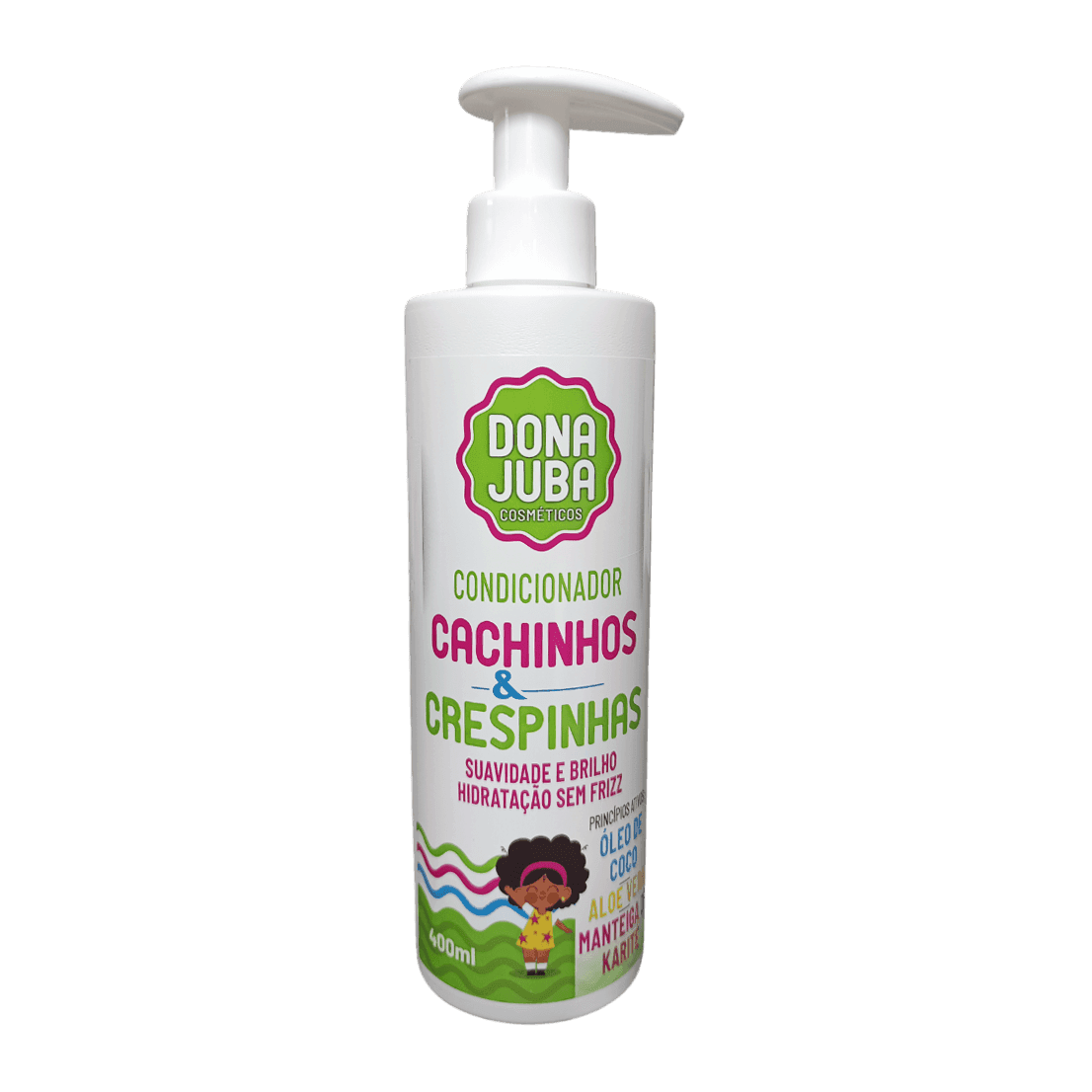 Dona Juba Condicionador Kids Cachinhos e Crespinhas 400ml