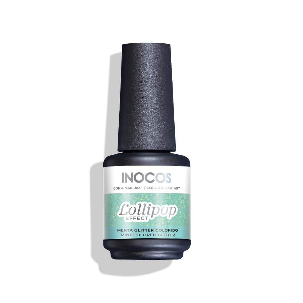 Verniz Gel LP1 Efeito Lollipop Menta 15ml - Inocos