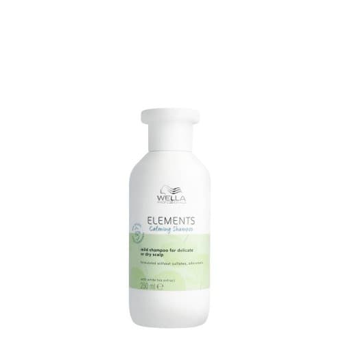 Wella Elements Calming Shampoo Suave Couro Cabeludo Seco E Sensível - 250ml
