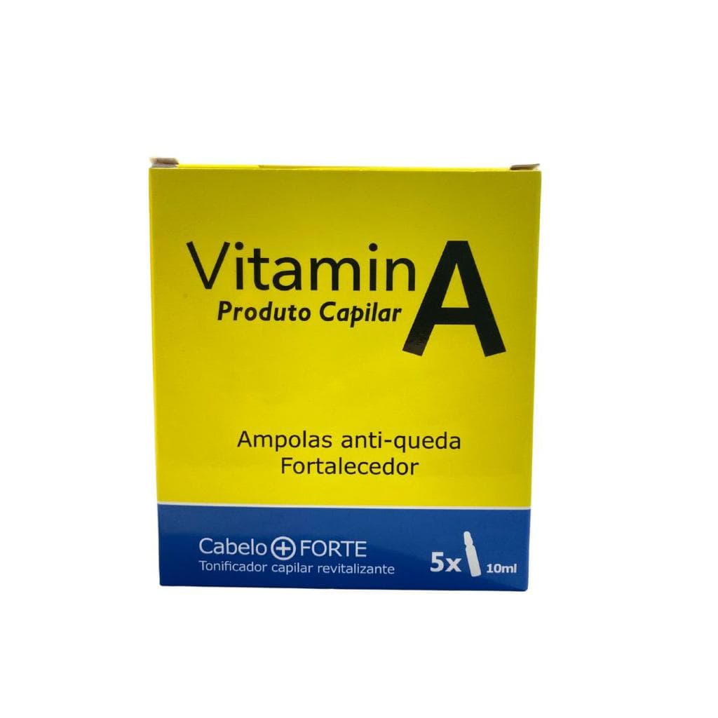 Ampolas Vitamina A 5X10ML Real Natura