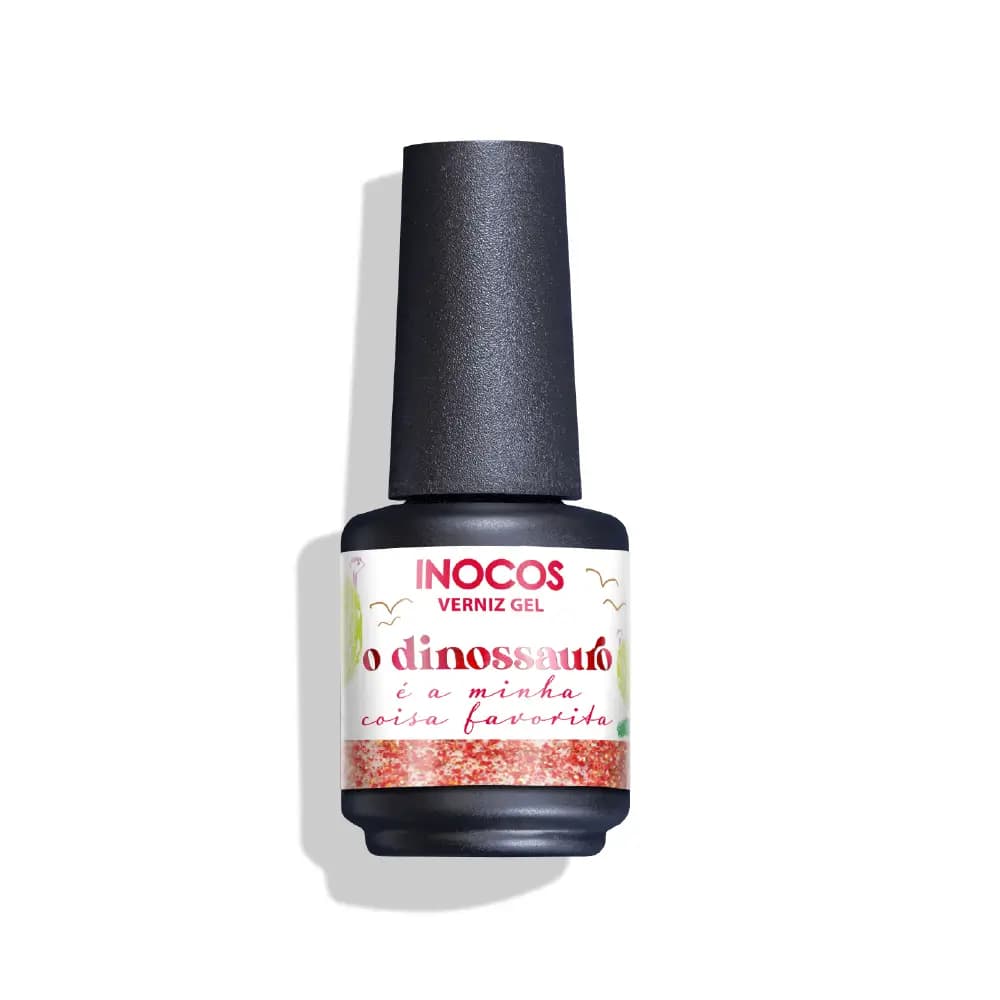 Dinossauro É A Minha Casa Favorita Verniz Gel 15ml Inocos