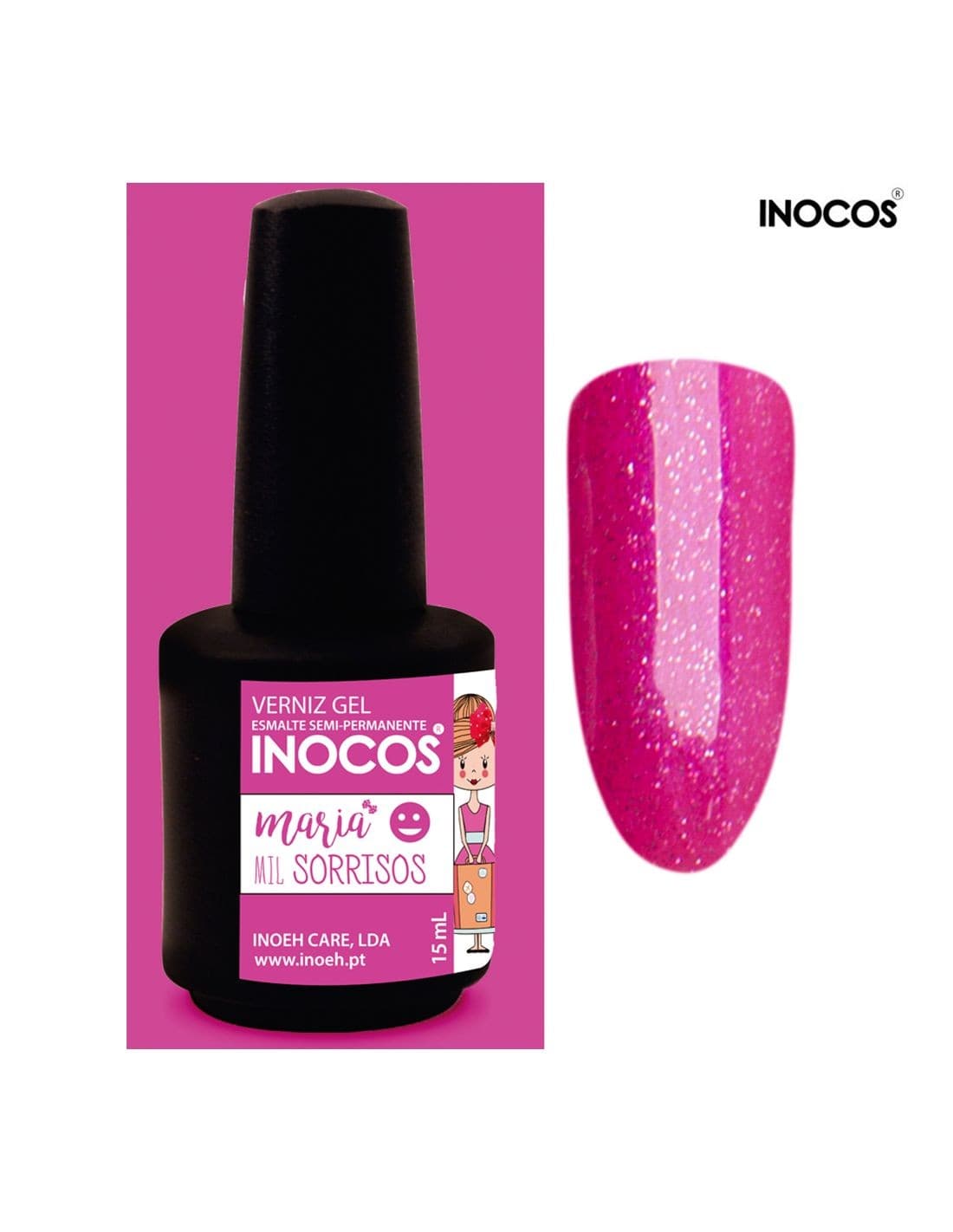 Verniz Gel Mil Sorrisos 15 Ml - Inocos