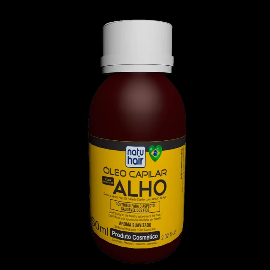 Óleo Capilar Alho 60ML - Natu Hair