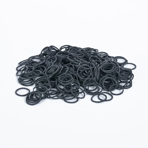 Elásticos 15mm Preto 300 Unidades