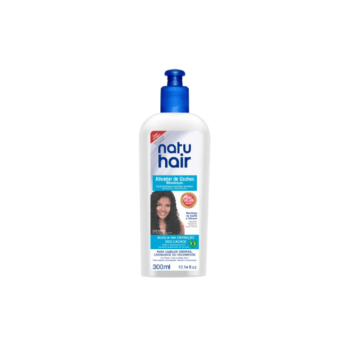 Natu Hair Ativador De Cachos Sos Manutenção Intensiva 300ml