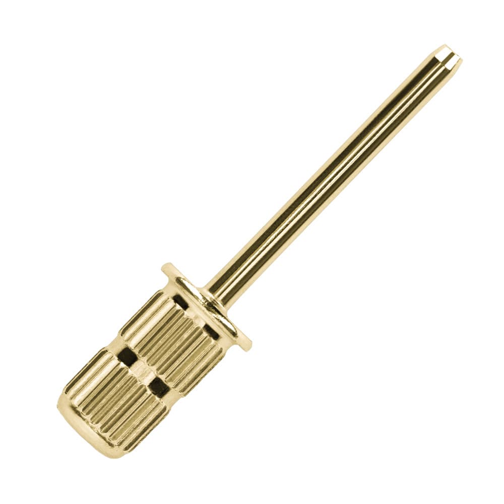 Suporte Tubo Esmeril Dourado