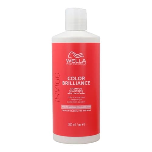 Wella Invigo Color Brilliance Shampoo Protetor Da Cor Cabelo Fino 500Ml