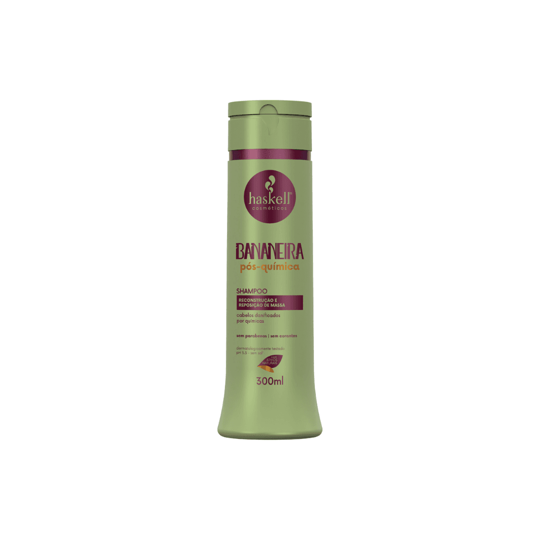 Haskell Shampoo Pós-química Bananeira 300ml