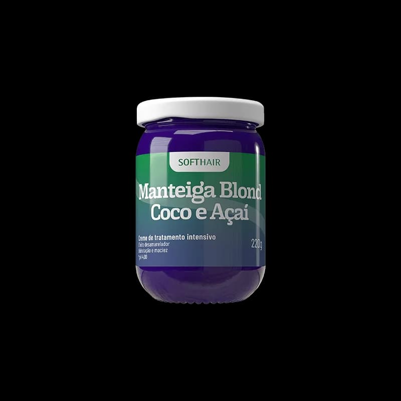 Soft Hair Manteiga Coco e Açaí 220g