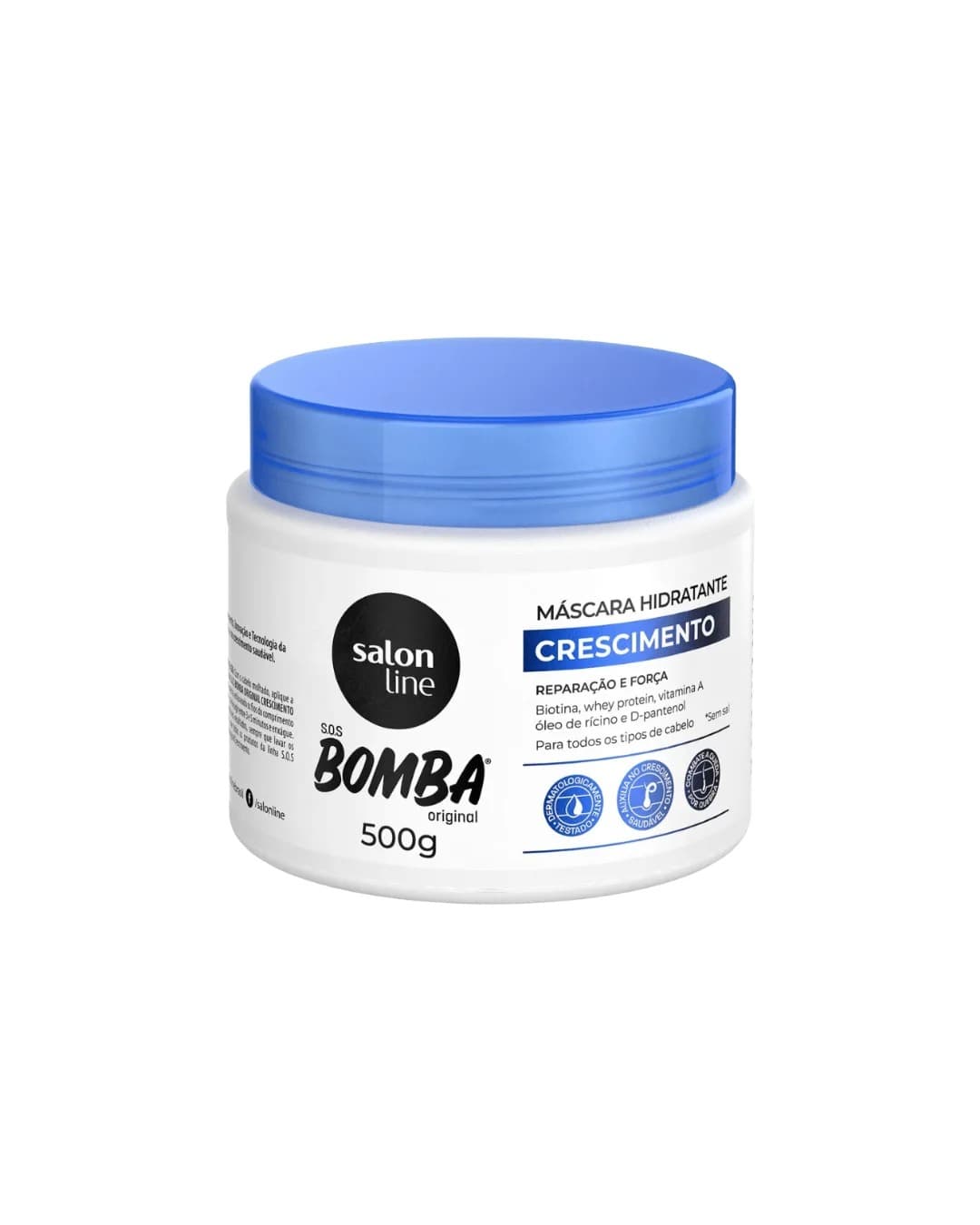 Salon Line Sos Bomba Máscara Hidratante Original 500G