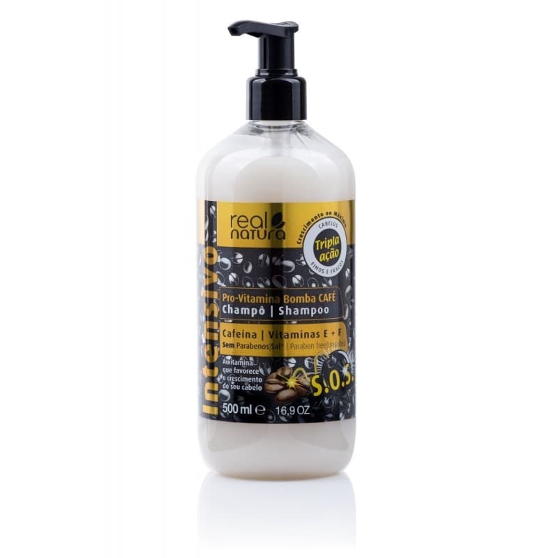 Shampoo Sem Sal Pro - Reparação Bomba Café 500ml