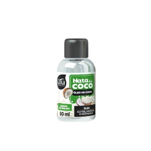 Óleo Finalizador Nata de Coco 60ml - Gota Dourada