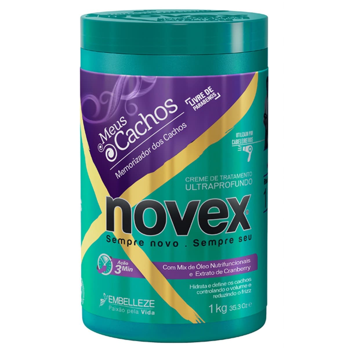 Máscara Meus Cachos 1kg - Novex