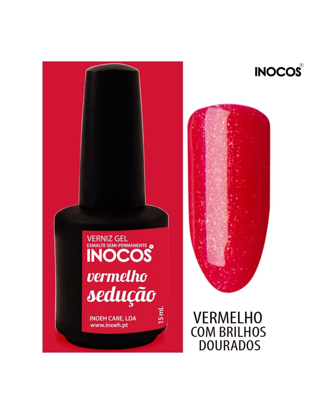 Verniz Gel Sedução 15ml - Inocos