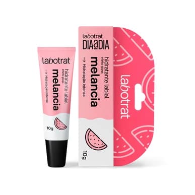 Labotrat Dia a Dia Hidratante Labial Melancia – Efeito Gloss 10g