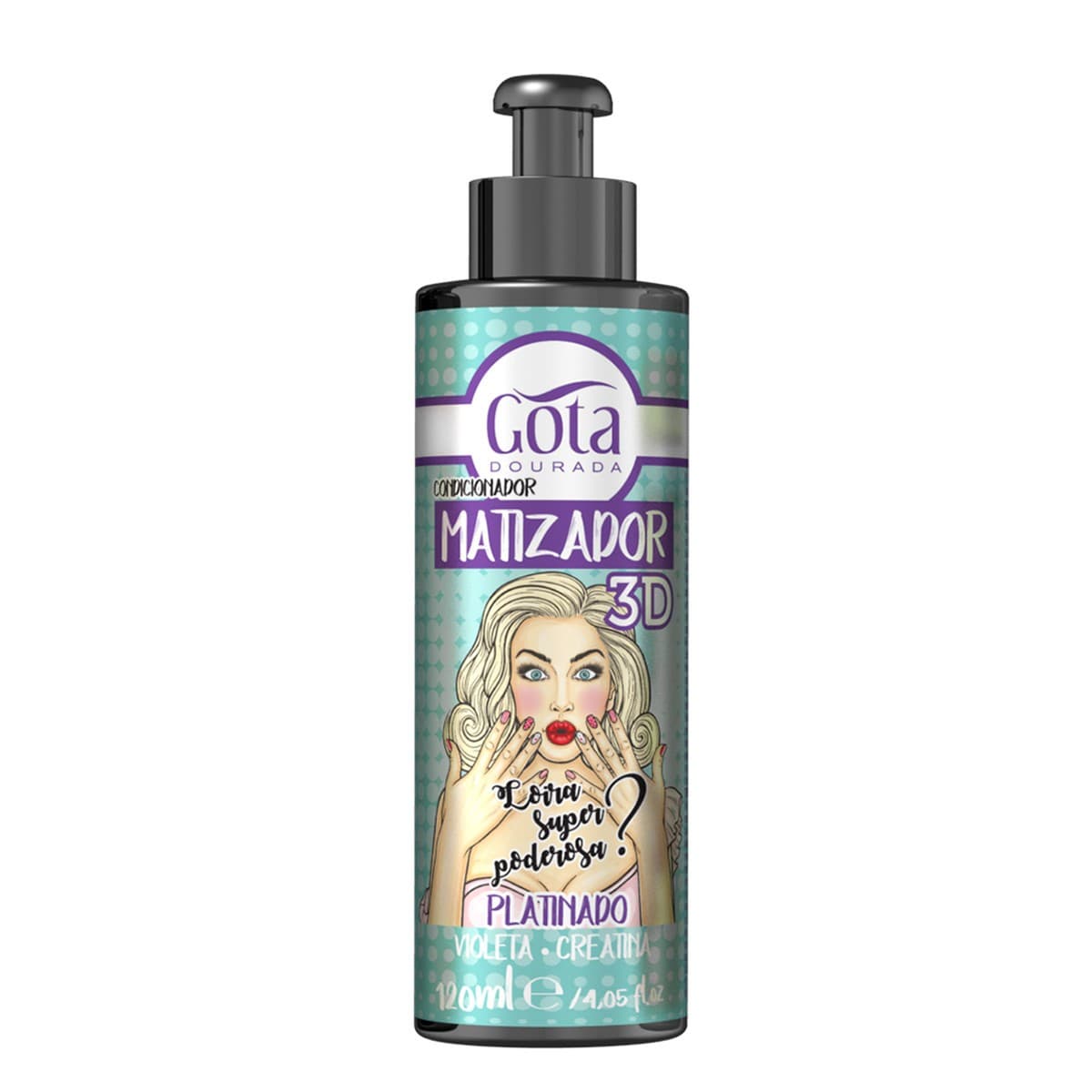 Matizador 3D Grafite 120ml – Gota Dourada