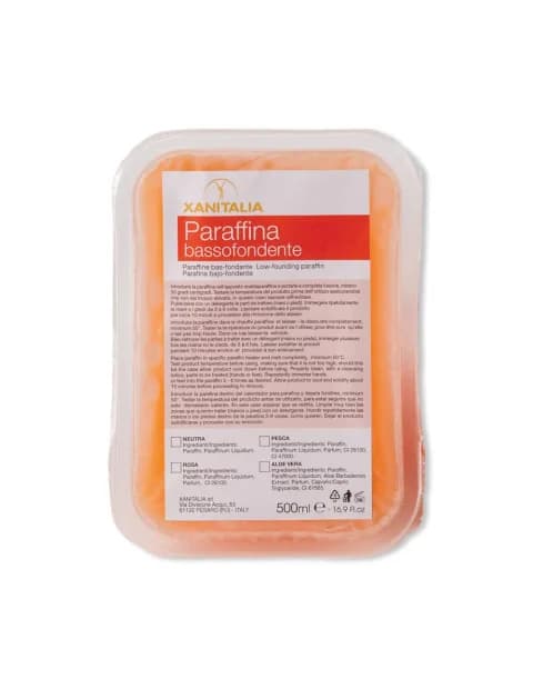 Parafina Pêssego 500ml - Xanitália