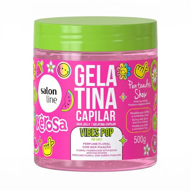 Gelatina Xêrosa Vibes POP 500g - Salon Line