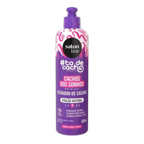 Ativador #Todecacho Cachos Dos Sonhos 300ml - Salon Line