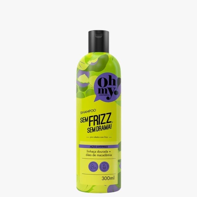 Shampoo Sem Frizz Sem Drama 300 ml - Oh My