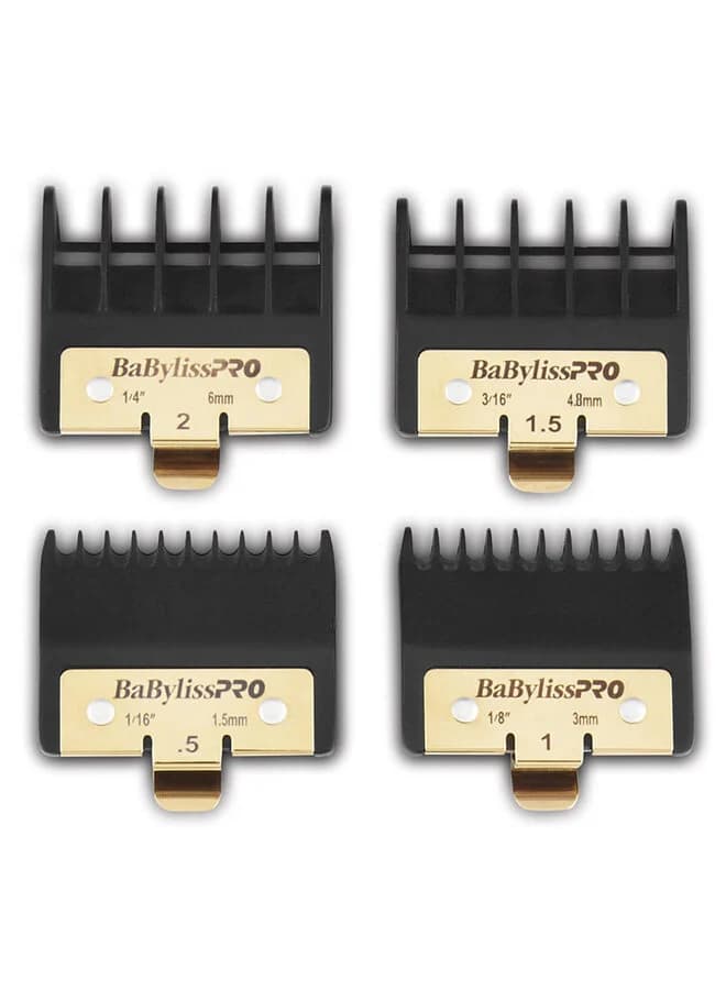 Conjunto de Pentes Contorno Skeleton Babyliss 4 Unidades