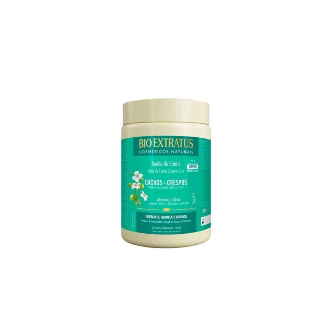 Banho De Creme Cachos E Crespos 1kg - Bio Extratus