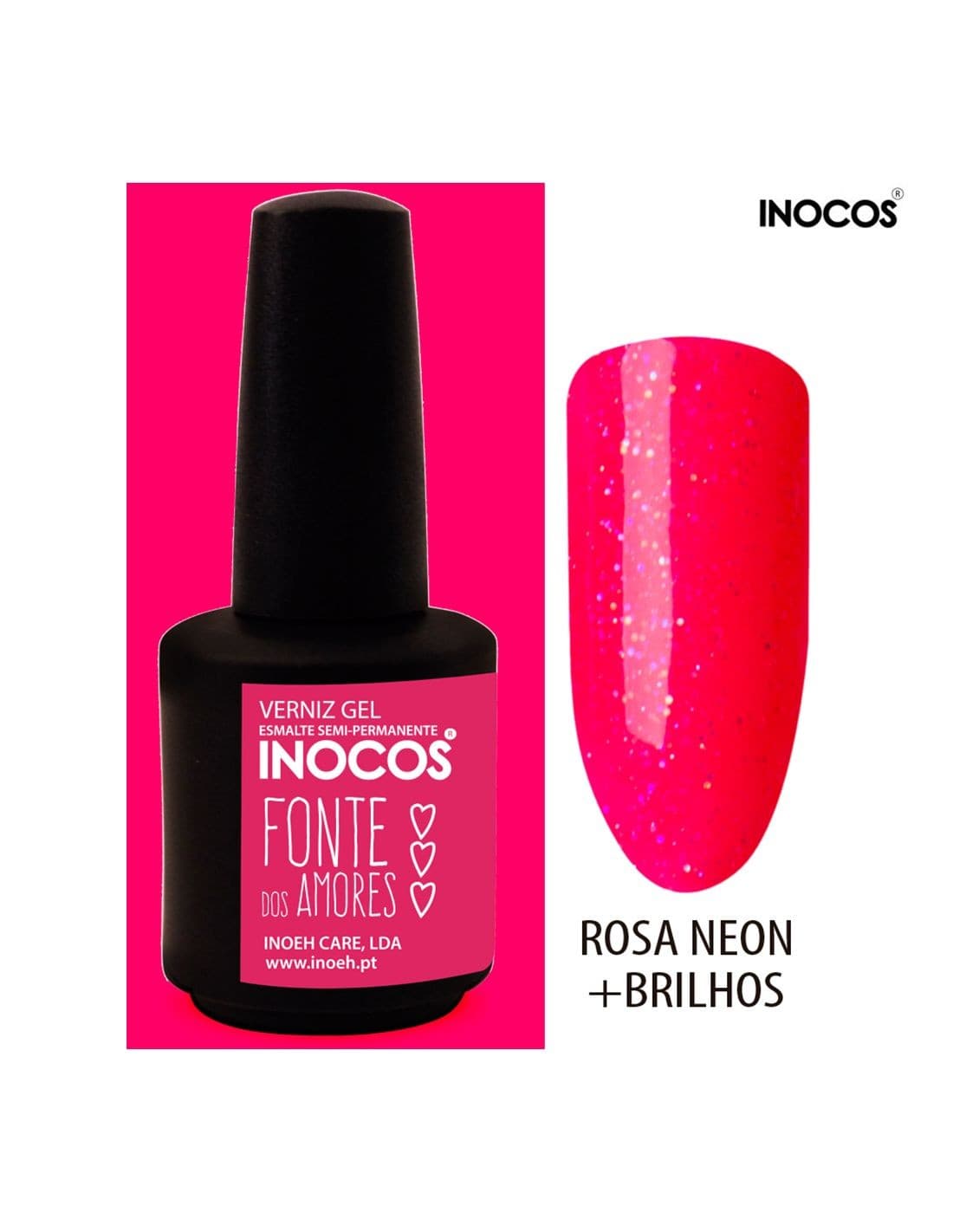 Verniz Gel Fonte Dos Amores 15ml - Inocos