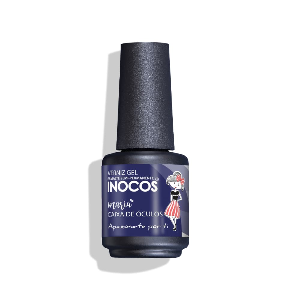 Maria Caixa De ÓCulos Verniz Gel 15ml Inocos