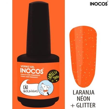 Verniz Gel Inocos Cão Bolinhas 15ml - Inocos