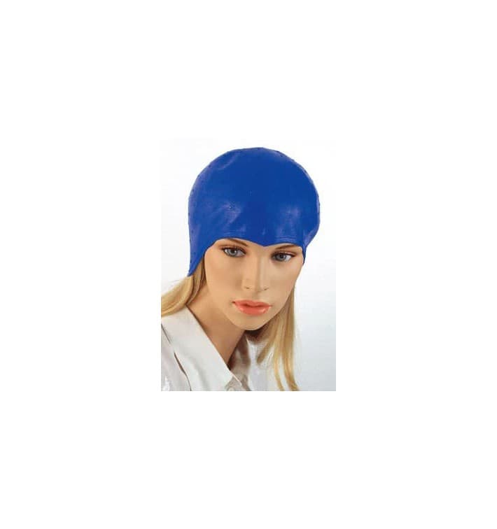 Gorro De Madeixa Com Agulha (Azul)