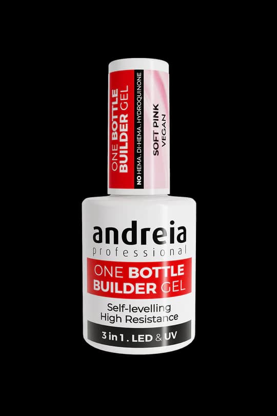One Bottle Builder Gel Soft Pink Andreia 14ml