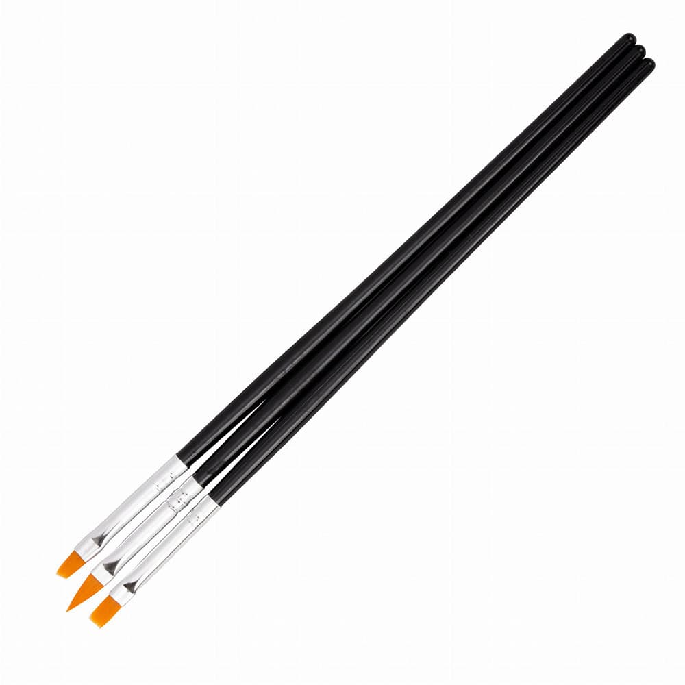 Kit De Pincéis De Gel - 3 Unidades